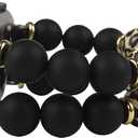 Guran Soft Silicone beads Elastic Sport Straps Stretchy Watch Bands Compatible with Apple Watch Band Scrunchie 38mm 40mm 41mm 42mm 44mm 45mm,Wristbands Women Men Replacement Solo Loop Strap for iWatch Series SE 7 6 5 4 3 2 1 (leopard print)