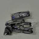 Gaoye Professional Reading Glasses for All Day - Computer Readers with Blue Light Protection - Value Pack (B1-5 Pack Light Black)