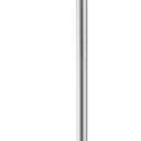 Toilet Paper Holder Stand SUS304 Stainless Steel Freestanding Toilet Wipes Dispenser Modern Bathroom Storage Floor Free Standing Toilet Tissue Roll Holder, Brushed Nickel Finish