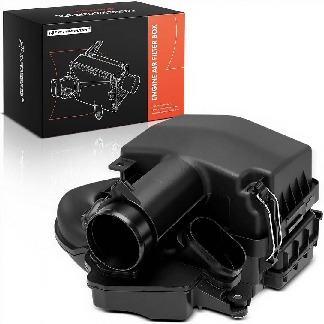 A-Premium Engine Air Filter Cleaner Box Housing Compatible with Honda
