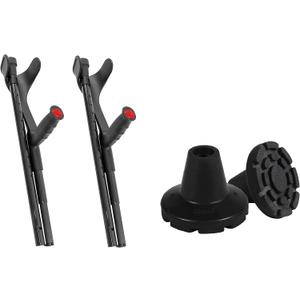 Kmina Carbon Fiber Crutch Pair