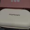 Momcozy M5 Smart APP Controlled Wearable Breast Pump, Hands-Free Wireless Electric Pump, 3 Modes 9 Suction Levels, BPA-Free, Portable Lightweight, 24mm Flange, 2-Pack Cozy Red