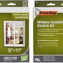 Frost King V95H, 62-Inch by 210-Inch, Clear (Pack of 2)
