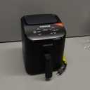 DEIME Air Fryer 3 Qt, Small Airfryer Digital Space Saving Compact, Bake, Reheat, Roasts for Quick Easy Meals, Mini Compact & Quiet, Nonstick & Dishwasher Safe Basket (Black)