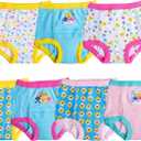Baby Shark Training Pant Multipacks with Success Tracking Chart & Stickers, Sizes 18m, 2t, 3t, 4t (7-pack Assorted Pink)