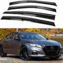Window Visors Compatible with Nissan Altima Sedan 2019 2020 2021 2022 2023 2024 2025,Rain Guards Sun Shields Window Deflector,Tape-On Mugen Style,4PCS