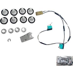 Door Handle Upgrade Repair Kit fit for Tesla Model S 2012-2017 OE#1042845-00-A 1042845-00-B 1016009-00-C 1025401-00 Upgrade and Repair of Door Lock Handles