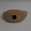 Handwoven Rattan Tissue Box Cover, Square, Natural