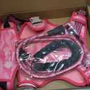 Beebiepet Heavy Duty Tactical Dog Harness for Large Dogs, No Pull Adjustable Pet Harness Reflective Service Training Easy Control Pet Vest Military K9 Working Dog Harnesses- Large, Pink Camo