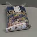 Set of 2 Blue Vintage Embroidered Throw Pillow Covers for Sofa Couch, Cushion Covers 18x18 inch Headboard Pillow Euro Sham Covers for Living Room