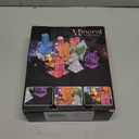 Mineral Building Block Set for Adults, 9 Pack Geology Rock Collection Gemstone Bonsai Building Toy, Creative Home and Office Decor for Men and Women, Birthday Gifts for Mineral Lovers 14+(614 PCS)