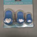 3/8+5/8+1 Heart Punch Heart Cutter Tool Valentine's Day Handmade Paper Craft Lever Punches for Paper Crafts DIY Handmade Crafting Scrapbooking,Cardstock,Greeting Cards Arts Fun Projects, W25-Heart- 3pcs