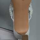 Modatope Womens Sandals Open Toe Strappy Sandals Ankle Strap High Heel Sandals for Women (7.5)