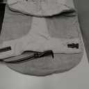 Warm Dog Coat, Reflective Adjustable Dog Jacket, Furry Turtleneck Winter Coat Thicken Dog Fleece Vest, Waterproof Windproof Dog Cold Weather Coats with Buckle for Puppy Small Medium Large Dogs (Apricot)