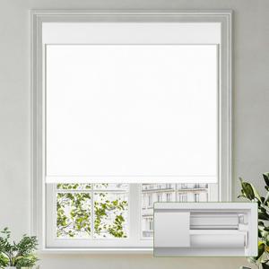 No Drill No Tools Blackout Roller Shades for Windows