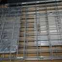 Live Animal Trap Cage with Cover, Cat Trap for Stray Cats 32 Inch Heavy Duty Folding Skunk Traps with Real Door for Raccoons, Opossums, Groundhogs, Skunks, Feral Cats, Squirrels-(32 x 10 x 12 inches)