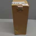 Antique Brass Toilet Brush and Holder, Bathroom Wall Mounted Toilet Bowl Brush with Canister, Vintage Gold Decorative Bathroom Accessories, Ceramic and Brass, Petal-Relief Series