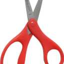 Westcott Kids Scissors 5", Pointed, 12-Pack, (4 Yellow, 4 Red, 4 Blue)