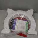 Indoor Cat Door, Cat Door for Interior Door, Pet Doors for Cat, Kitties and Kittens (Large, White)