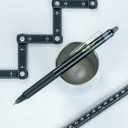 PILOT FriXion Synergy Clicker Erasable, Refillable & Retractable Gel Ink Pens, 0.5mm Extra Fine Point, Black Ink, 5-Pack