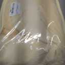 2 Pack Light Champagne Tulle Tablecloth Skirt for 6 Foot Rectangle Tables, Party Table Cloths Ruffle Tutu Skirt Stretch Fitted Table Covers for Baby Shower Wedding Bridal Shower Reception