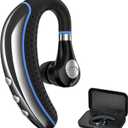 Bluetooth Headset, Wireless Earpiece V5.0 Bluetooth Earpiece Ultralight Hands Free for Business/Office/Driving/Sporting