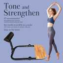 Hip Thrust Machine Bench for High Resistance Glute Workout Equipment,Glute Machine Home Gym Comes with 50, 100, and 150 Lbs of Resistance