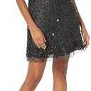 Aidan Mattox Women's Beaded Halter Swing Dress, Size 10