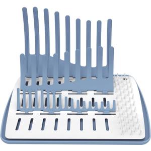 Dr. Brown's Folding Baby Bottle Drying Rack for Easy Storage - Dry Nipples, Pacifiers and Other Baby Essentials, BPA Free (1 Count (Pack of 1))