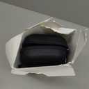 Spigen Rugged Armor Pro Carrying Pouch Case for Nintendo Switch 2 (2025), Protective Portable EVA Hard Shell, Pockets for Accessories, 6 Game Cartridges, Charger Storage Bag & AirTag Holder  Black