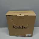 Redchef Ceramic Pots and Pans Set Non Stick, Nonstick Kitchen Cookware Sets, Non Toxic Pots and Pans Set Non Stick, PFAS PFOA & PTFE Free, Detachable Handle Pots and Pans 5 Piece, RV Cookware