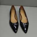 Naturalizer Women's Becca Ballet Flat (6, Black Patent)