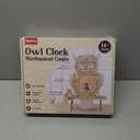 SYNARRY Wooden 3D Puzzles for Adults Model kit Owl Clock - Mechanical Model Building Kit DIY Hobbies for Kids Teens Men Women 126PCS Puzzle Craft Gift Home Decor for Easter Basket Stuffers