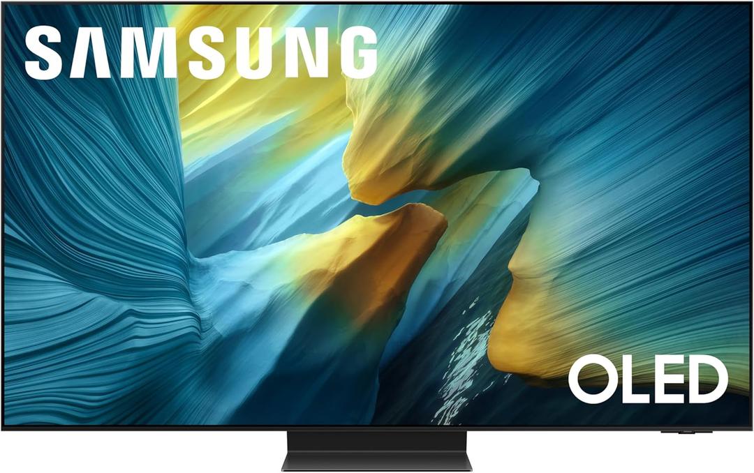 SAMSUNG 77-Inch Class OLED S95F 4K Glare Free Smart TV (2025 Model) NQ4 AI Gen3 Processor, OLED HDR Pro, Motion Xcelerator 164Hz, Dolby Atmos, Samsung Vision AI, Alexa Built-in