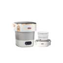 Portable Washing Machine, 15L Small Washer and Spin Dryer with Deep Cleaning of Underwear