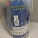 GarveeHome 2x10 Runner Rug for Hallway Washable Kitchen Rugs Non Slip Solid Coffee Modern Minimalism Soft Low-Pile Scalloped Indoor Carpet for Entryway Laundry Room Floor Mats