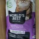 World's Best Cat Litter Lavender, Long-Lasting Odor Control, 32 lb Bag
