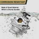 3R1032001 Carburetor for Mercury 2 2.5 3.5 4 5 6 HP and for Tohatsu MFS NSF 4 5 HP Outboard Motors 3R1-03200-1 853720T25 803522T03