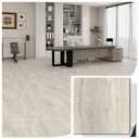 30-Pack 30Sq Self Adhesive Vinyl Floor Tiles - 12x12 Inch Peel and Stick Floor Tile, Waterproof & Thicker Marble Pattern Flooring, Removable Tiles for, Bathroom, Bedroom (Pattern Marble)
