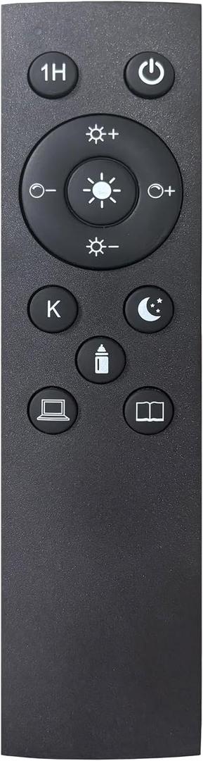 Remote Control –Only Works with MARCTRONIC 18W LED Floor Lamp, 49ft Wireless Range, Built-in Memory & Timer Function