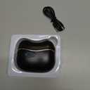 Electric Automatic Nail Clipper, Electric Nail Clippers with Light Nail Trimmer 2 Speeds Automatic Nail Clipper Safe Clipping Storage, Suitable for Children, Adults, and The Elderly (Black)