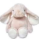 DILLY DUDU Beige Bunny Rabbit Stuffed Animal Plush Toy Best Gifts 14-Inch