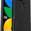 OtterBox Pixel 5a Commuter Series Case - Black, Slim & Tough, Pocket-Friendly, with Port Protection