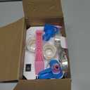 SINBEE Balloon Pump Electric Party Decorations - Electric Balloon Pump for Balloon Arch Kit, Portable Dual Nozzle Balloon Inflator (Pink)