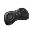8Bitdo M30 Bluetooth Controller for Switch, Windows and Android, 6-Button Layout for SEGAs Classic Games (Black)