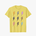 Lightning Bolt Leopard Zebra Cheetah Shirt, Lightning Bolt T-Shirt (Small)
