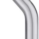 LCGP 45 Degree Exhaust Tube 2.5"OD Made of Super Quality Mild Steel DIY Exhaust Pipe