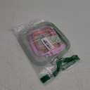 MUFEKUM Square Embroidery Hoops, Cross Stitch Hoop and ABS Plastic Embroidery Hoops for Sewing, Needlework, Cross Stitch, Embroidery Projects (3PCS-3", 4.3", 6.5")