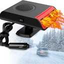 Car Heater,12V Fast Heating Defrost Defogger, 2 in1 Fast Heating or Cooling Fan, Outlet Plug in Cigarette Lighte, Automobile Windscreen Fan for All Cars Portable Electronic Car Auto Heater