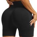 3.6" Women Seamless Workout High Waisted Scrunch Butt Lifting Gym Yoga Biker Booty Short Pants S